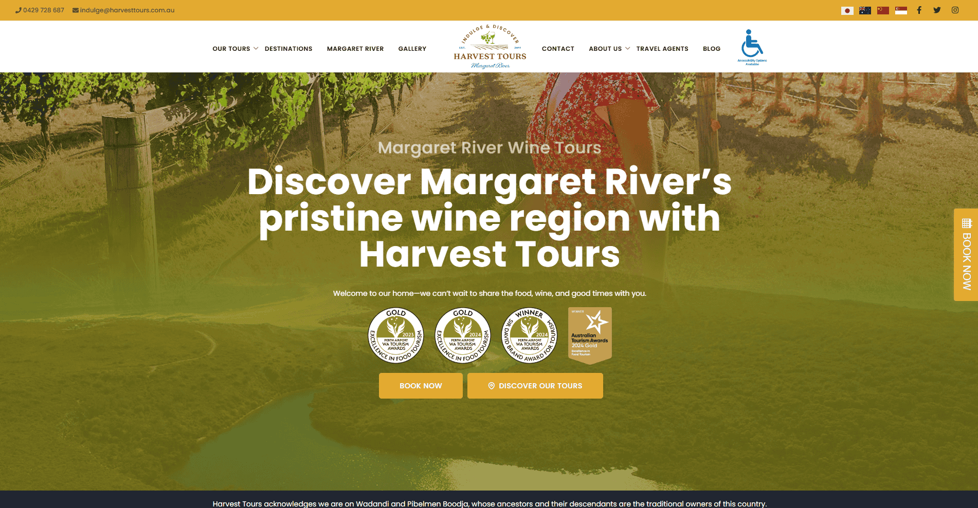 Harvest Tours